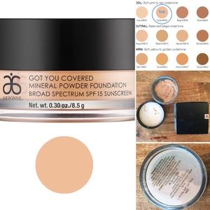TESTER w BOX Arbonne Got You Covered Powder NUDE